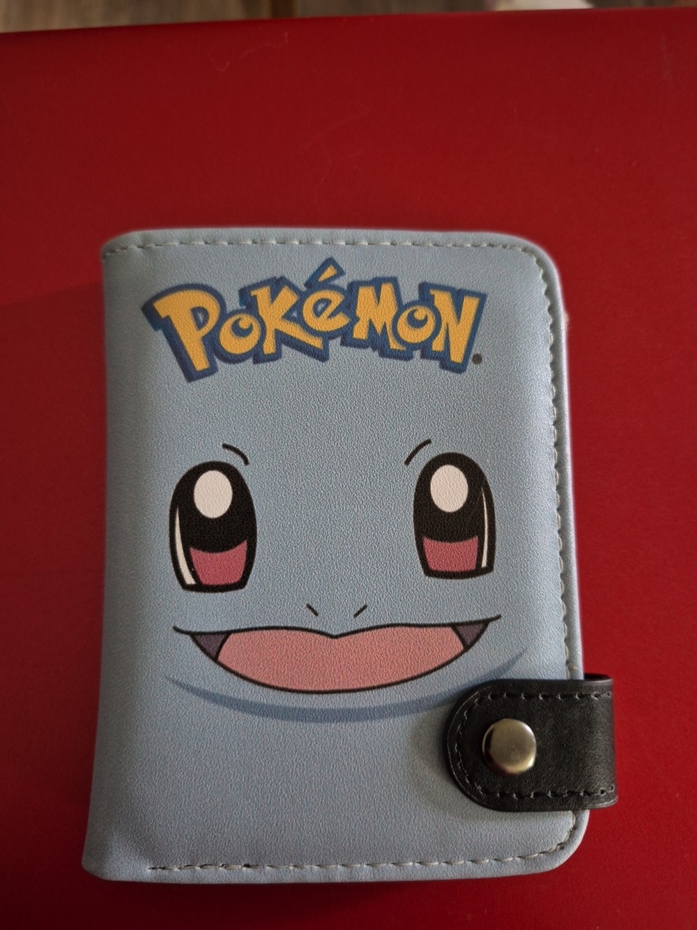 Pokémon Kids Blue Squirtle Card Wallet Case - Pokémon 5"x4"